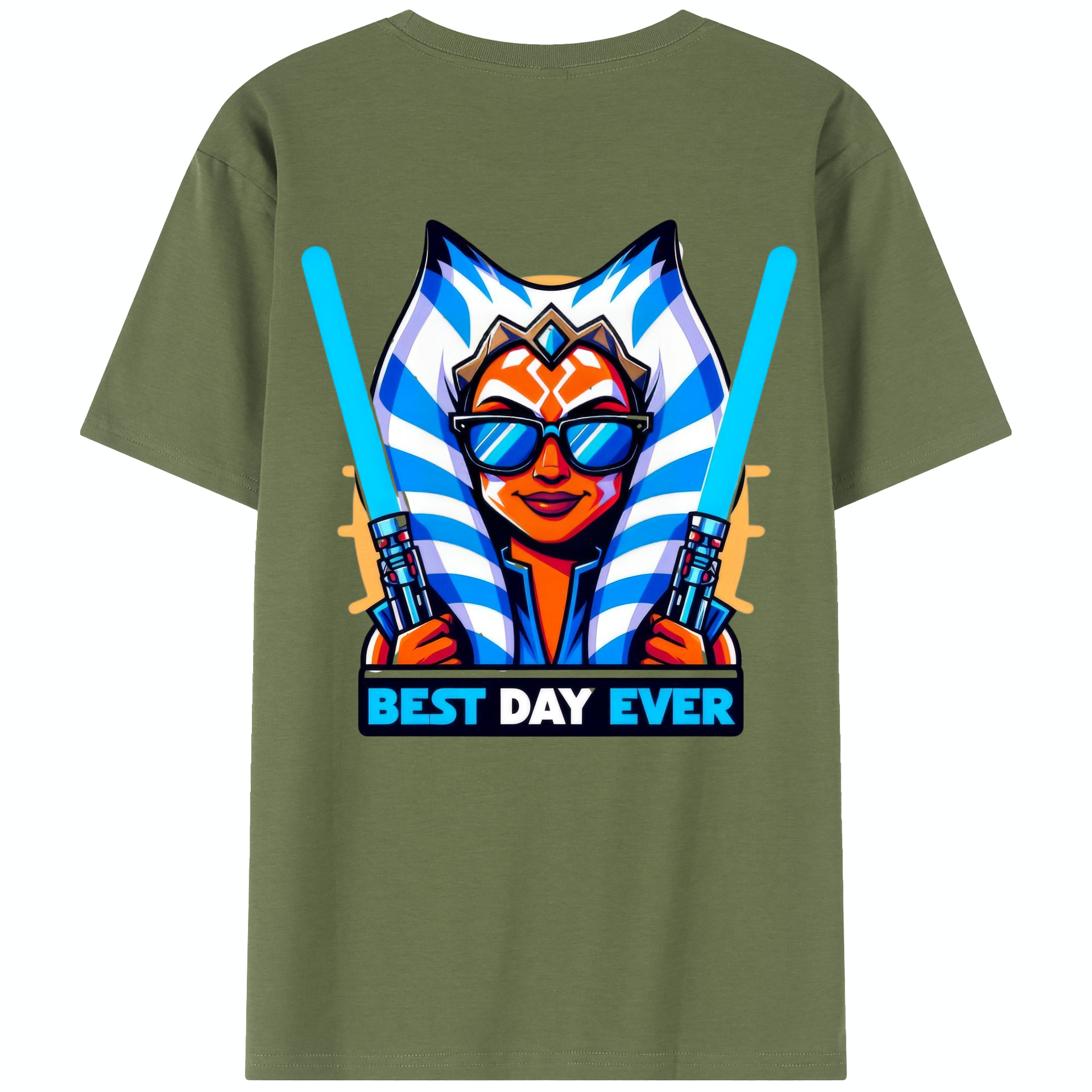 （画像用） スター・ウォーズ Star Wars 綿100％半袖Tシャツ（背面プリント）
